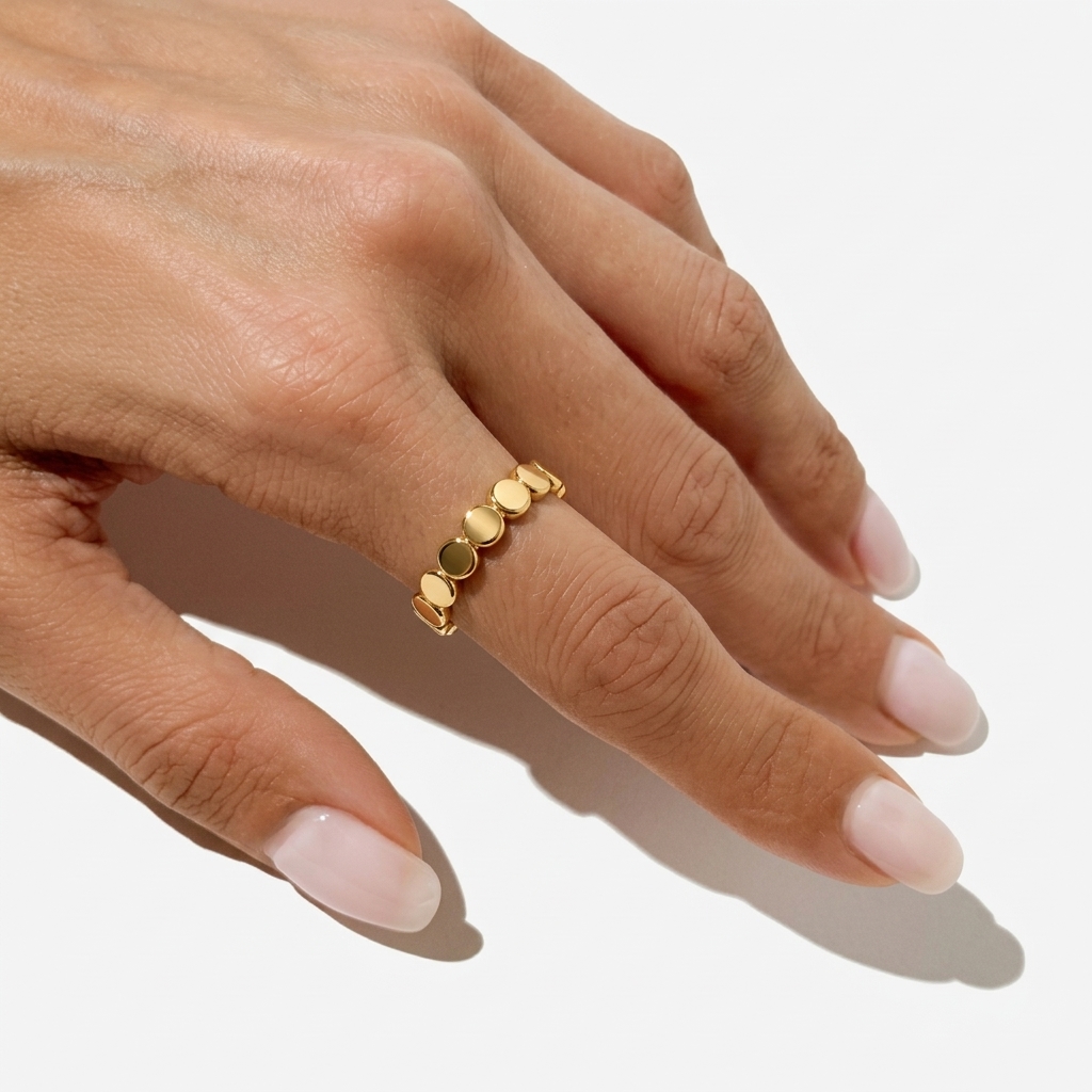 Dainty Dot Stack Ring