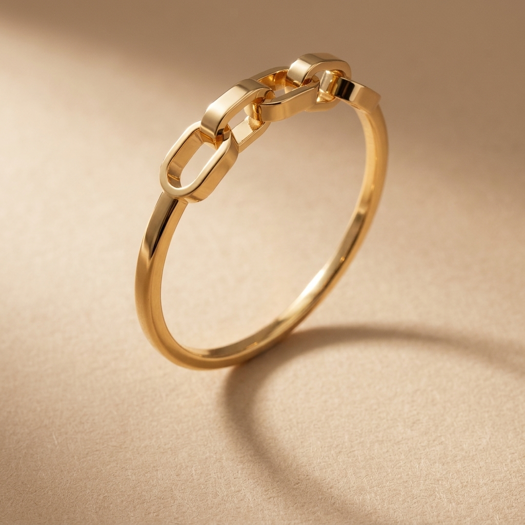 Minimal Gold Link Ring