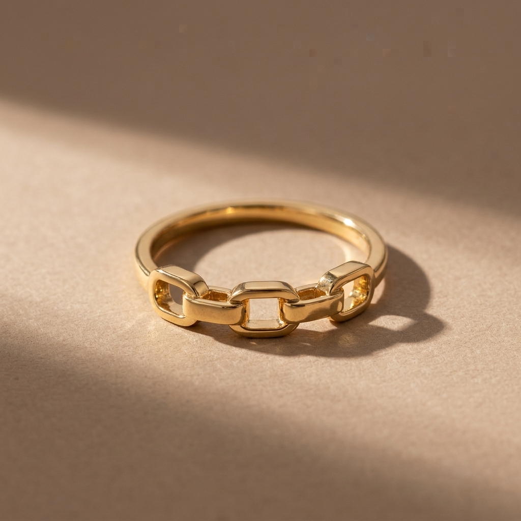 Minimal Gold Link Ring