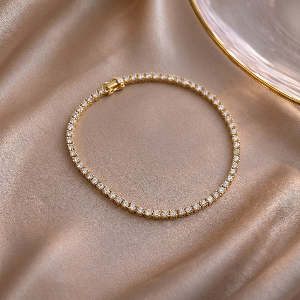 Classic Diamond Tennis Bracelet